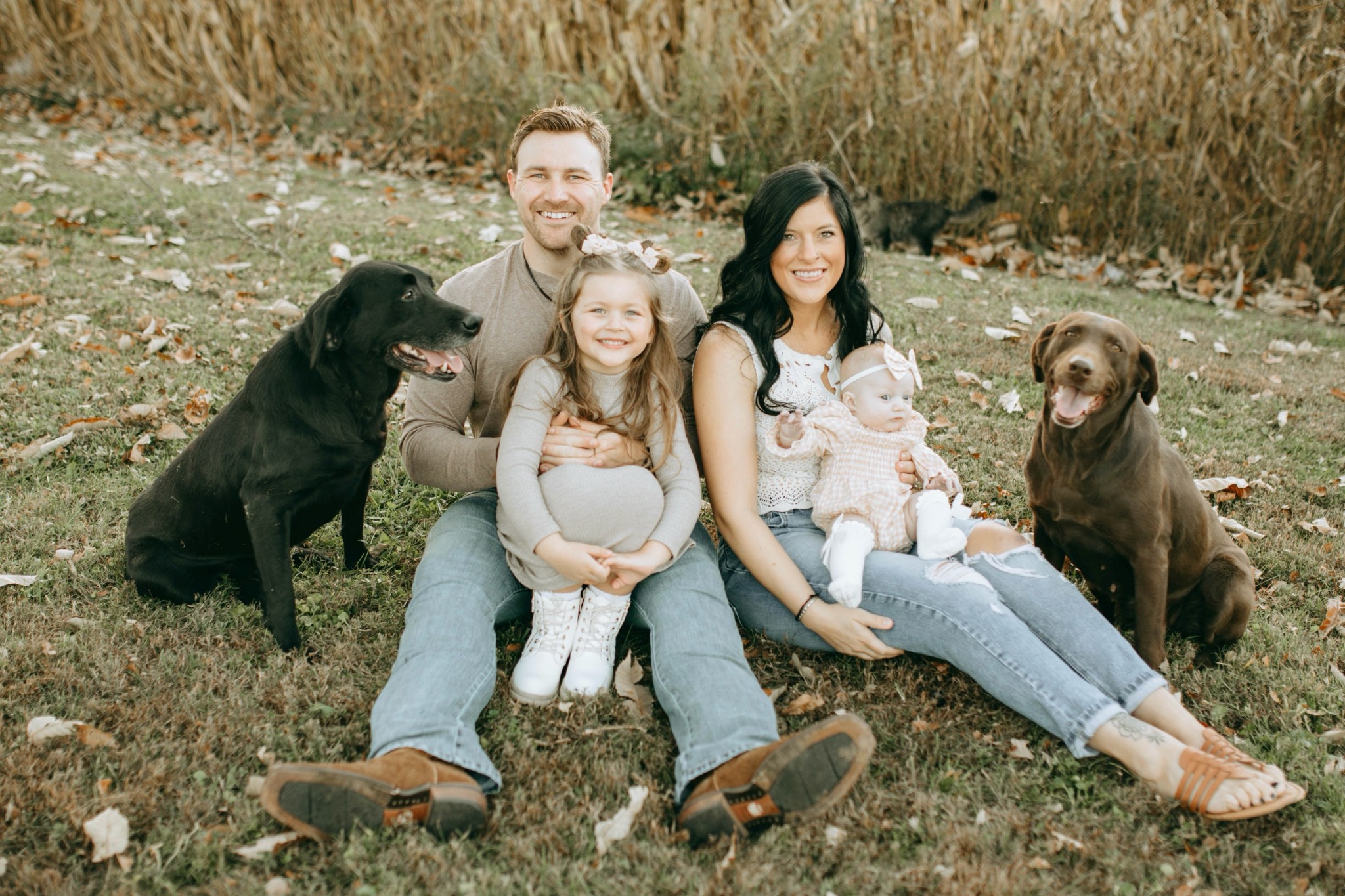 Remington Gill and his family